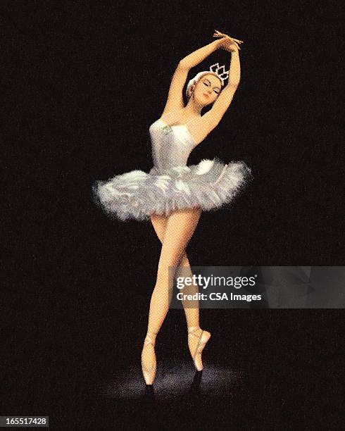 ballerina - ballet dancer stock illustrations