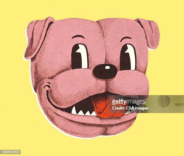 hund liest du seitlich deine position veränderst - animal mouth stock-grafiken, -clipart, -cartoons und -symbole