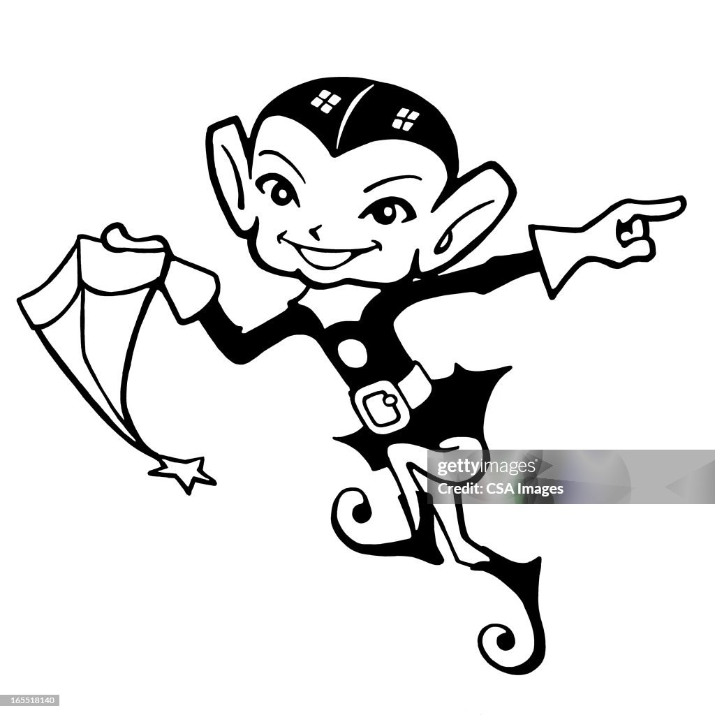 Pixie Smiling Smiling Pixie High-Res Vector Graphic - Getty Images