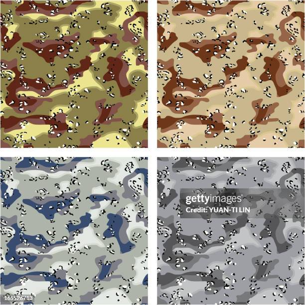 camouflage - texture lin stock illustrations