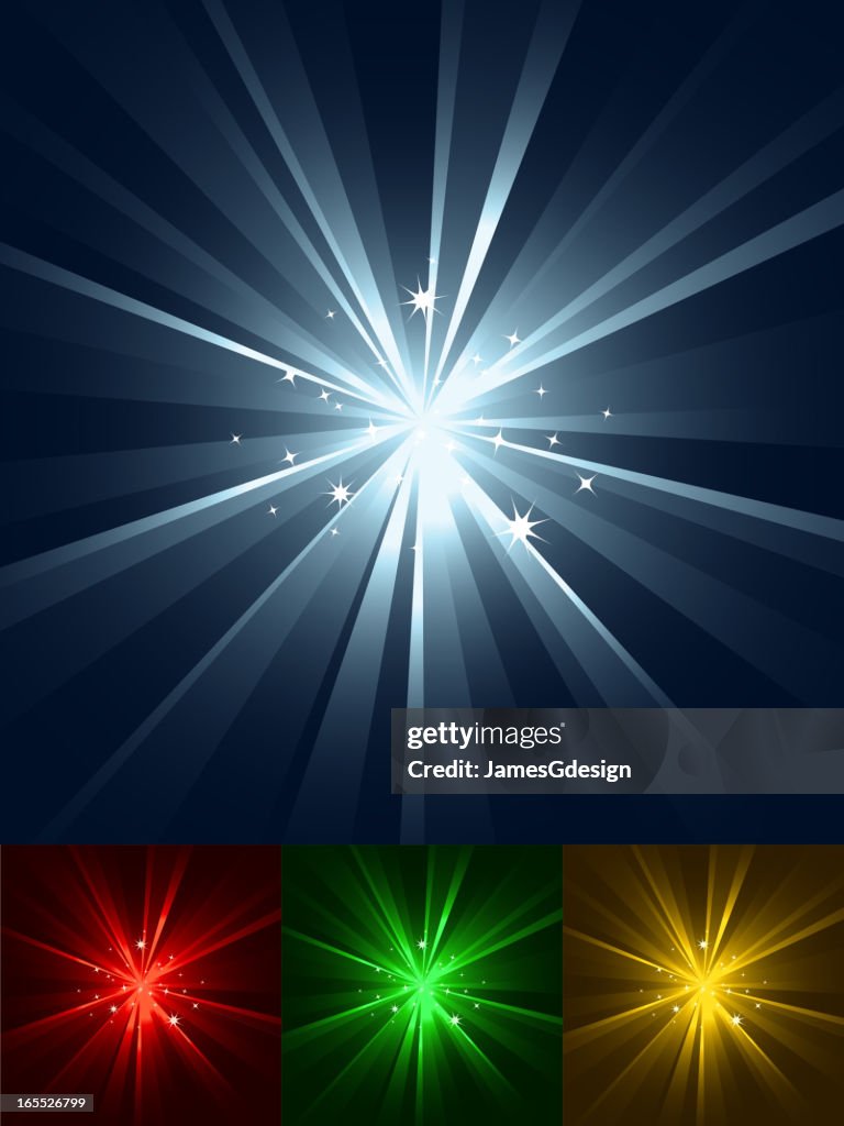 Sparkling Burst of Light Set