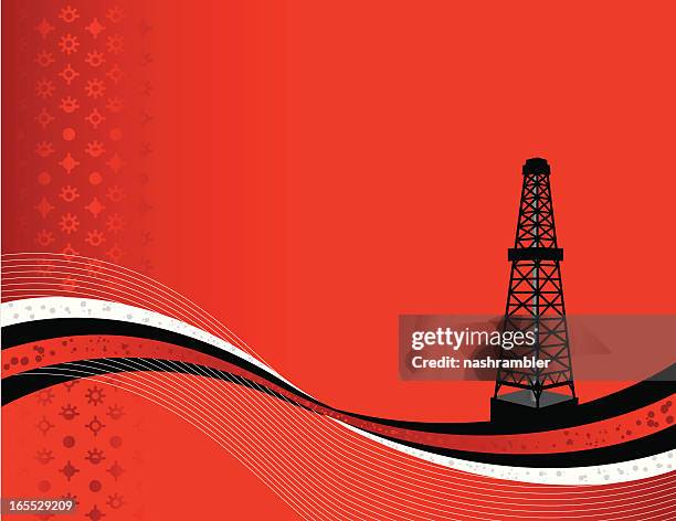 Oil Rig Red Oilfield Wallpaper Photos and Premium High Res Pictures - Getty Images