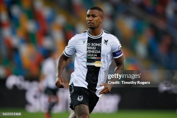 Walace of Udinese during the Serie A TIM match between Udinese Calcio and Frosinone Calcio at Udinese Arena on September 02, 2023 in Udine, Italy.