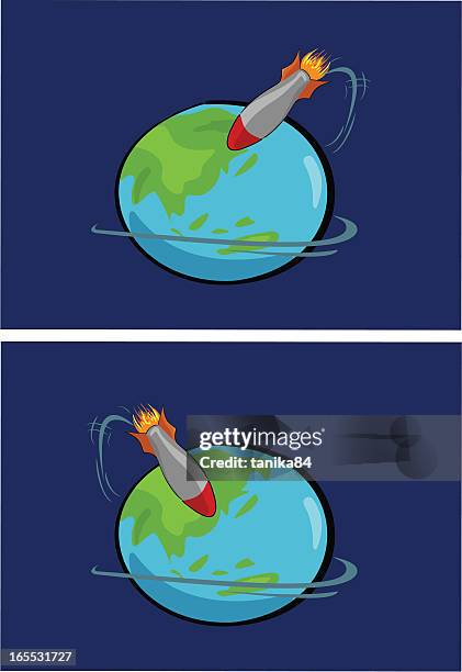 atomic war - australia fire stock illustrations