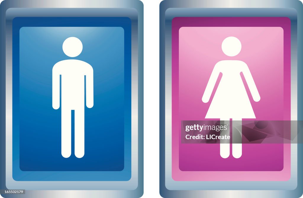 Gender Vector Buttons Male And Female Gender Buttons High-Res Vector Graphic - Getty Images