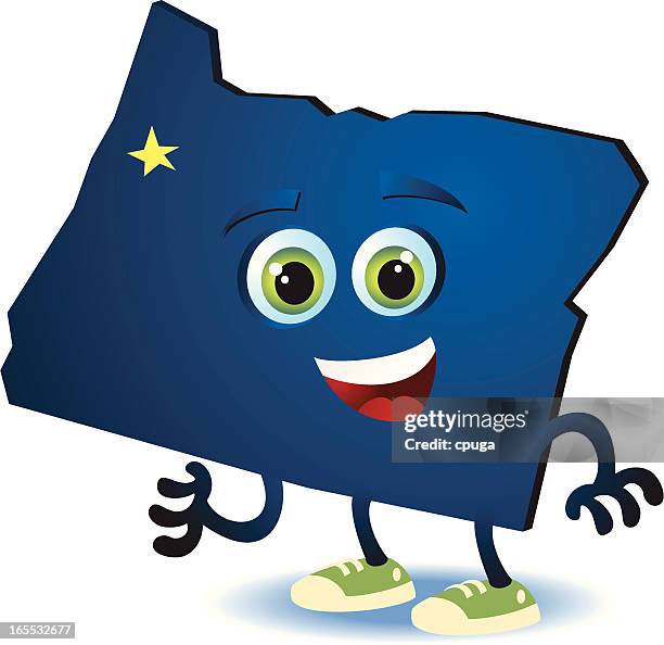 Oregon State Cartoon Character High-Res Vector Graphic