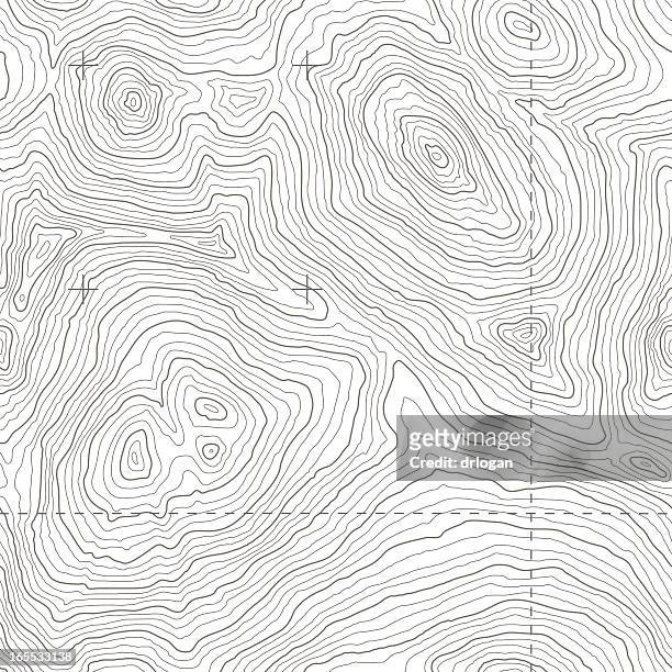 nahtlose topographic karte - im freien stock-grafiken, -clipart, -cartoons und -symbole