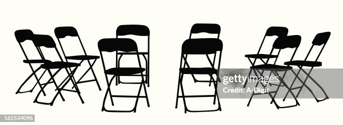 Focus Group Vector Silhouette Focus Group Vector Silhouette