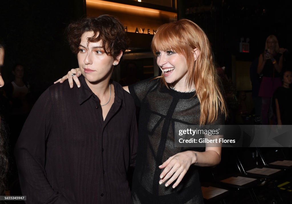 Image contains partial nudity.) King Princess and Hayley Williams at ...
