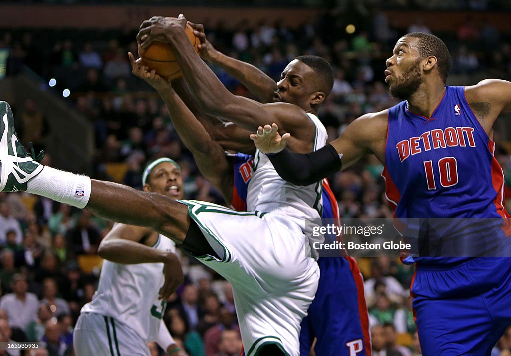 Detroit Pistons Vs. Boston Celtics At TD Garden