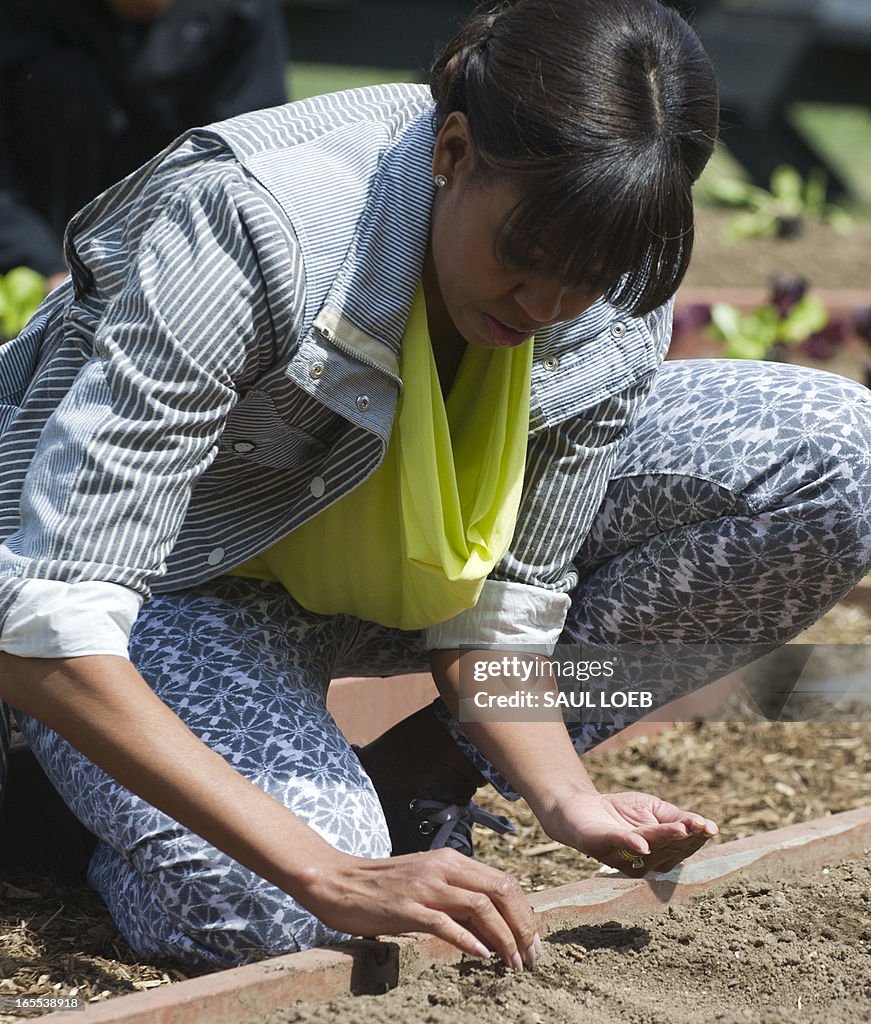 US-POLITICS-OBAMA-GARDEN