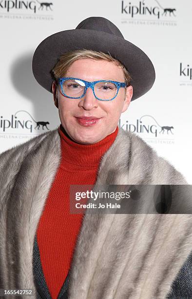 Henry Conway attends the launch of new hangbag collection 'Kipling x Helena Christensen' at Beach Blanket Babylon on April 4, 2013 in London, England.