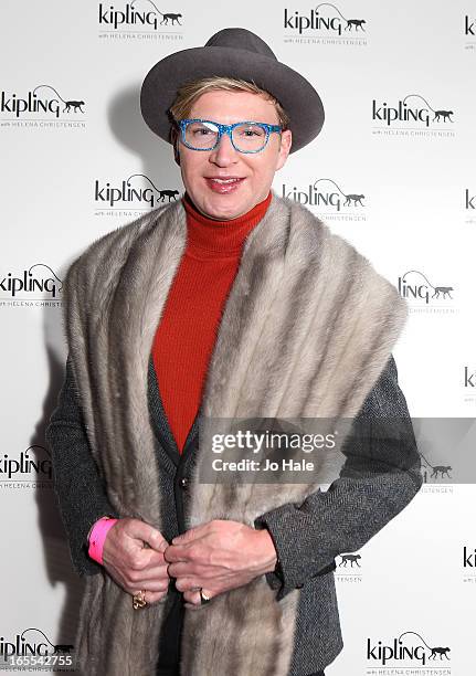 Henry Conway attends the launch of new hangbag collection 'Kipling x Helena Christensen' at Beach Blanket Babylon on April 4, 2013 in London, England.