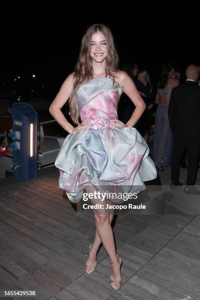 Barbara Palvin attends Giorgio Armani "One Night In Venice" on September 02, 2023 in Venice, Italy.