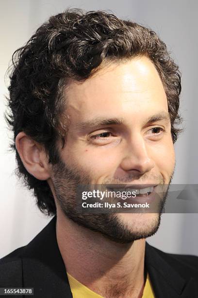 Actor Penn Badgley attends the H&M's Conscious Collection Launch Event at H&M Fifth Avenue on April 4, 2013 in New York City.