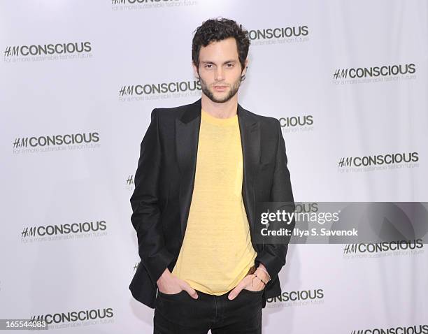 Actor Penn Badgley attends the H&M's Conscious Collection Launch Event at H&M Fifth Avenue on April 4, 2013 in New York City.