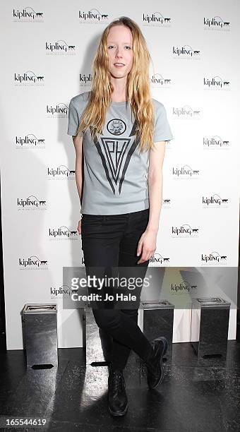 Morwenna Lytton Cobbold attends the launch of new hangbag collection 'Kipling x Helena Christensen' at Beach Blanket Babylon on April 4, 2013 in...