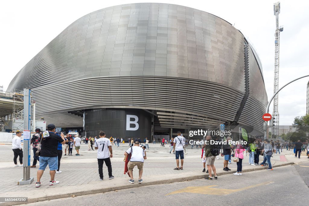 Real Madrid Plays Getafe At Santiago Bernabeu