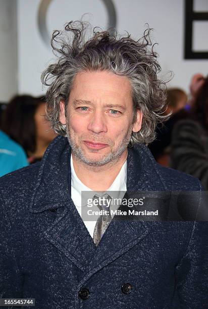 Dexter Fletcher attends the UK Premiere of 'Oblivion' at BFI IMAX on April 4, 2013 in London, England.
