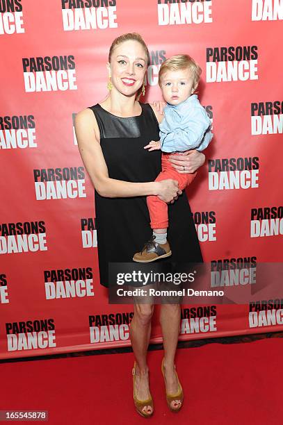 Abby SIlva Gavezzoli and Marcelo Gavezzoli attend the 2013 Parsons Dance Spring Gala at Mandarin Oriental Hotel on April 4, 2013 in New York City.