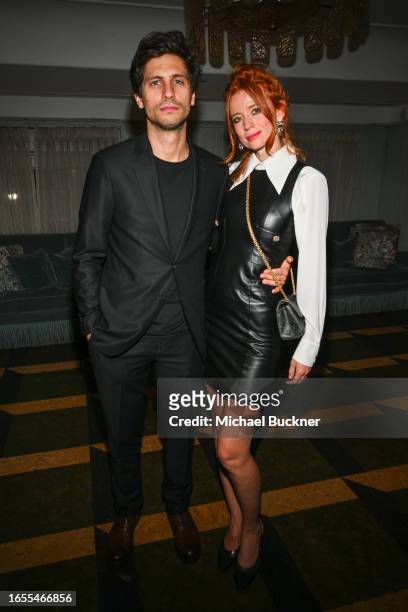 Odessa Rae and guest at the Variety and Chanel Female Filmmakers Dinner held at Soho House Toronto on September 9, 2023 in Toronto, Canada.