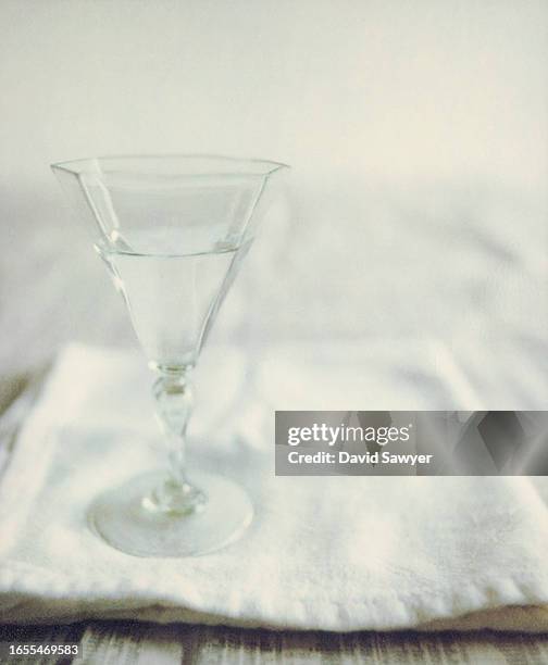 glass of grappa. - empty glasses after party stock pictures, royalty-free photos & images