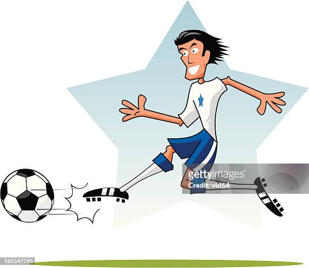 54 Kick Ball Cartoon High Res Illustrations - Getty Images