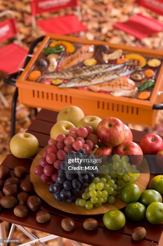 Autumn Fruit and Barbecue