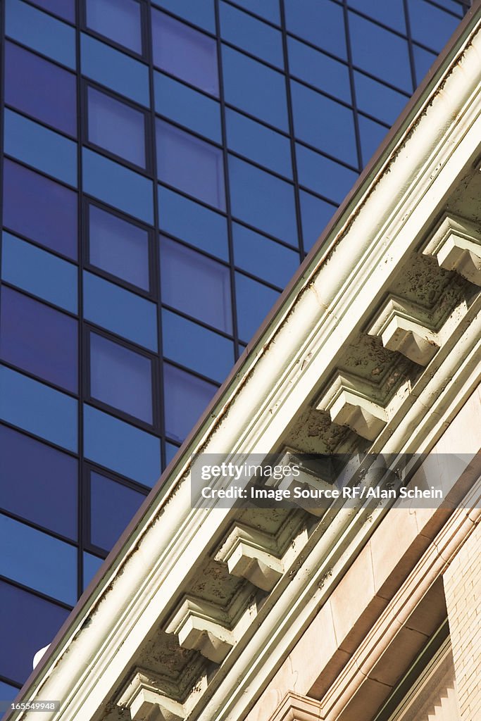 Low angle view of ornate building roof