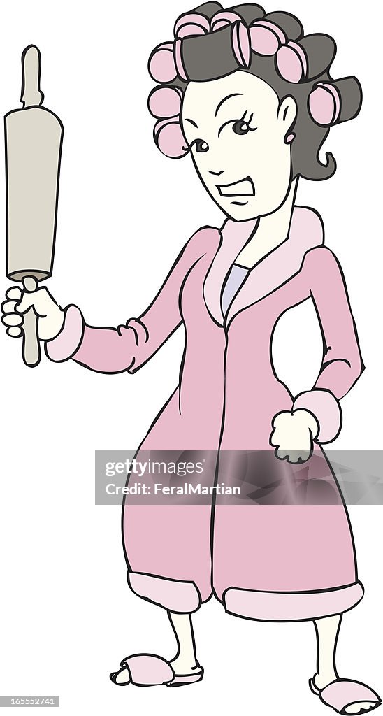 Housewife Rolling Pin