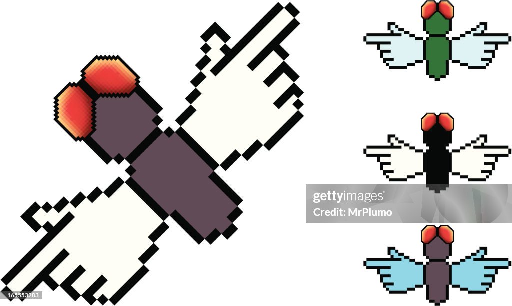 Pointerfly High-Res Vector Graphic - Getty Images