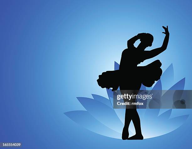 ballet dancer - tutu stock illustrations