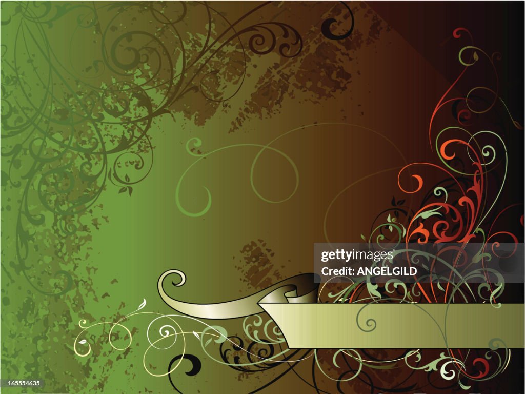 Background Banner Scrolls