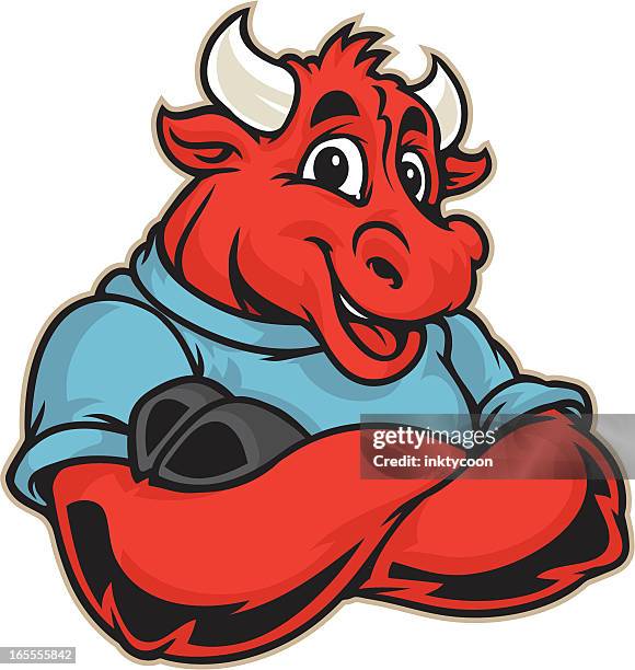 baby bull - bull stock illustrations