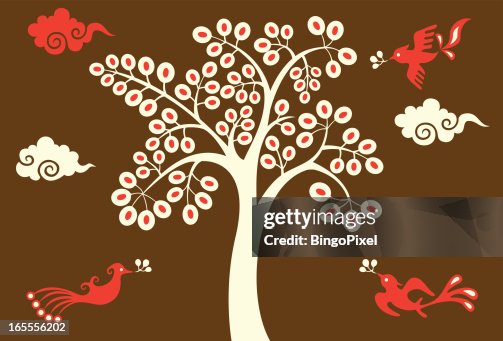 Magic Tree & Birds Magic Tree & Birds