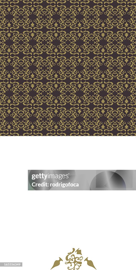 Abstract Brown Pattern
