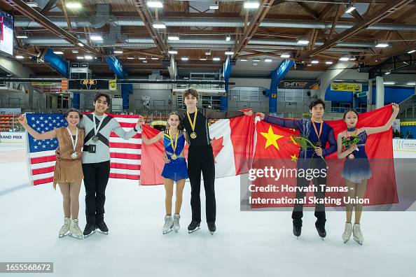 Martina Ariano Kent and Charly Laliberte Laurent of Canada, Olivia