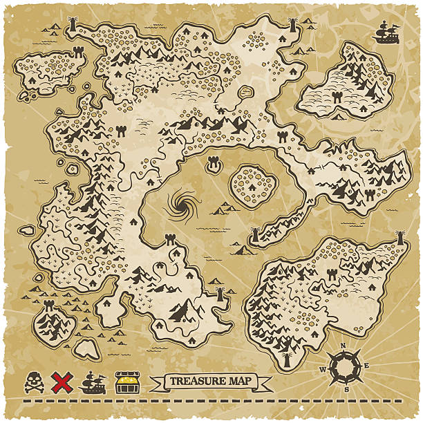 Treusere Map 1,037 Tresure Map Stock Photos, High-Res Pictures, and Images - Getty ...