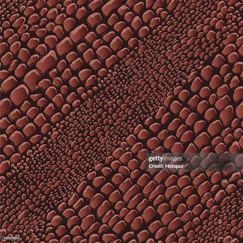 爬虫類スキン(シームレスなタイル