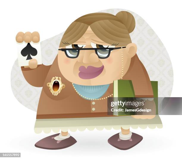 the bridge shark - grandparent playing stock illustrations
