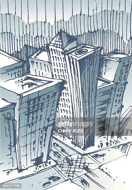 Drawn Background Building How To Draw Background Buildings