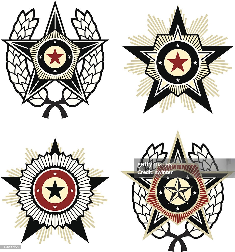 Propaganda estilo emblems