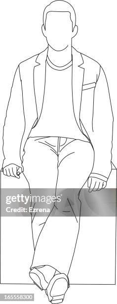 sitting - sitting stock illustrations stock illustrations