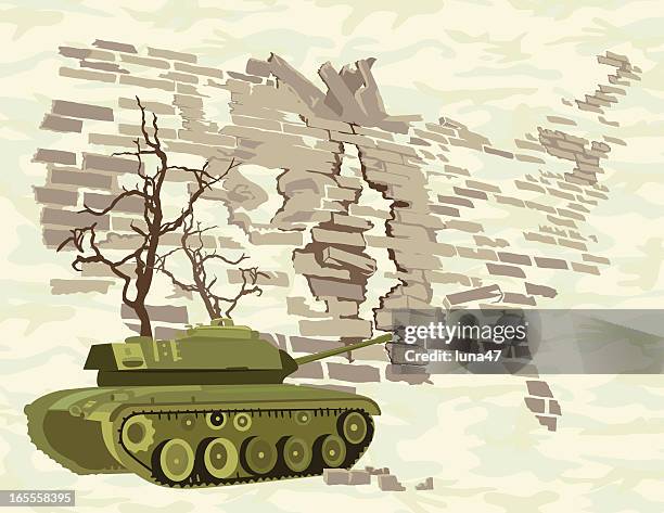 war and the united states - vietnam war wall stock illustrations