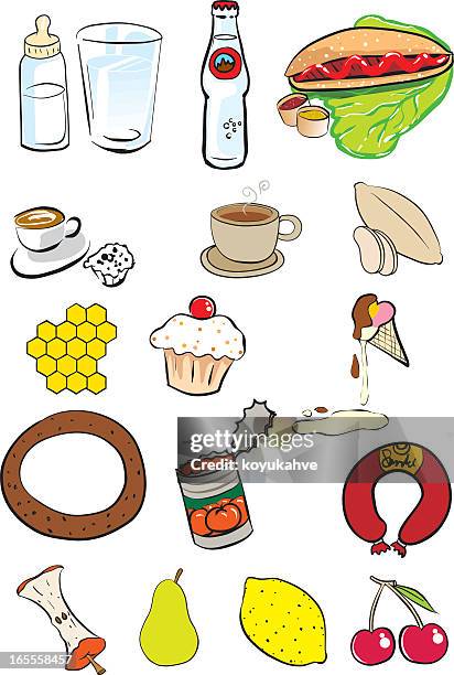 food - sugar cane stock illustrations