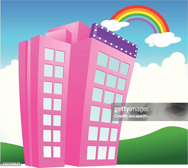 rosa hotel - hotel rooms background stock-grafiken, -clipart, -cartoons und -symbole