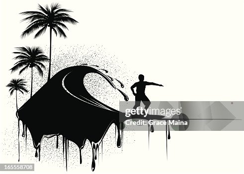 Ultimate surf at beach - VECTOR Ultimate surf at beach - VECTOR