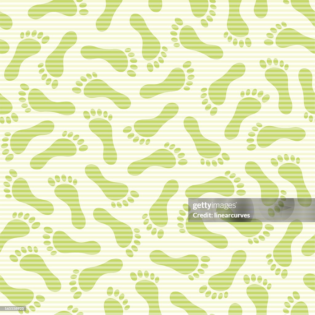 Seamless Footprint Pattern High-Res Vector Graphic - Getty Images