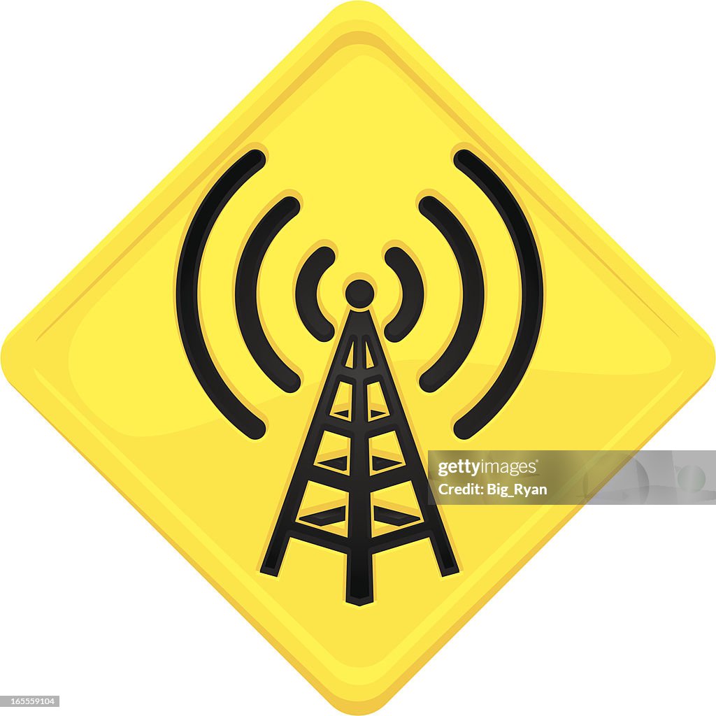 Wireless Sign High-Res Vector Graphic - Getty Images