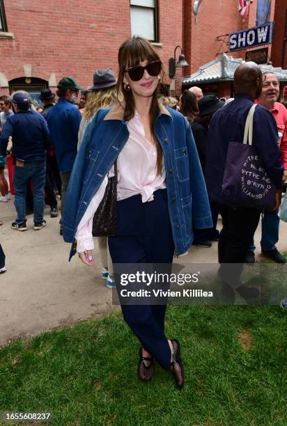 Dakota Johnson attends the 50th Telluride Film Festival on September 02, 2023 in Telluride, Colorado.